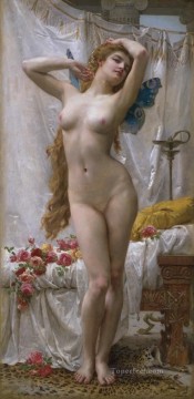 プシュケの目覚め イタリア人女性のヌード ピエロ・デラ・フランチェスカ Oil Paintings